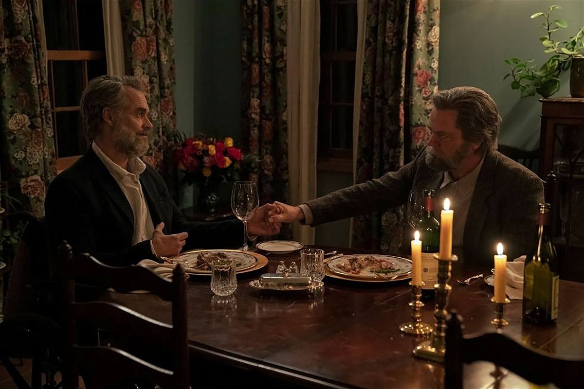 <i>Liane Hentscher/HBO</i><br/>Frank and Bill share an emotional last meal in the third episode of 