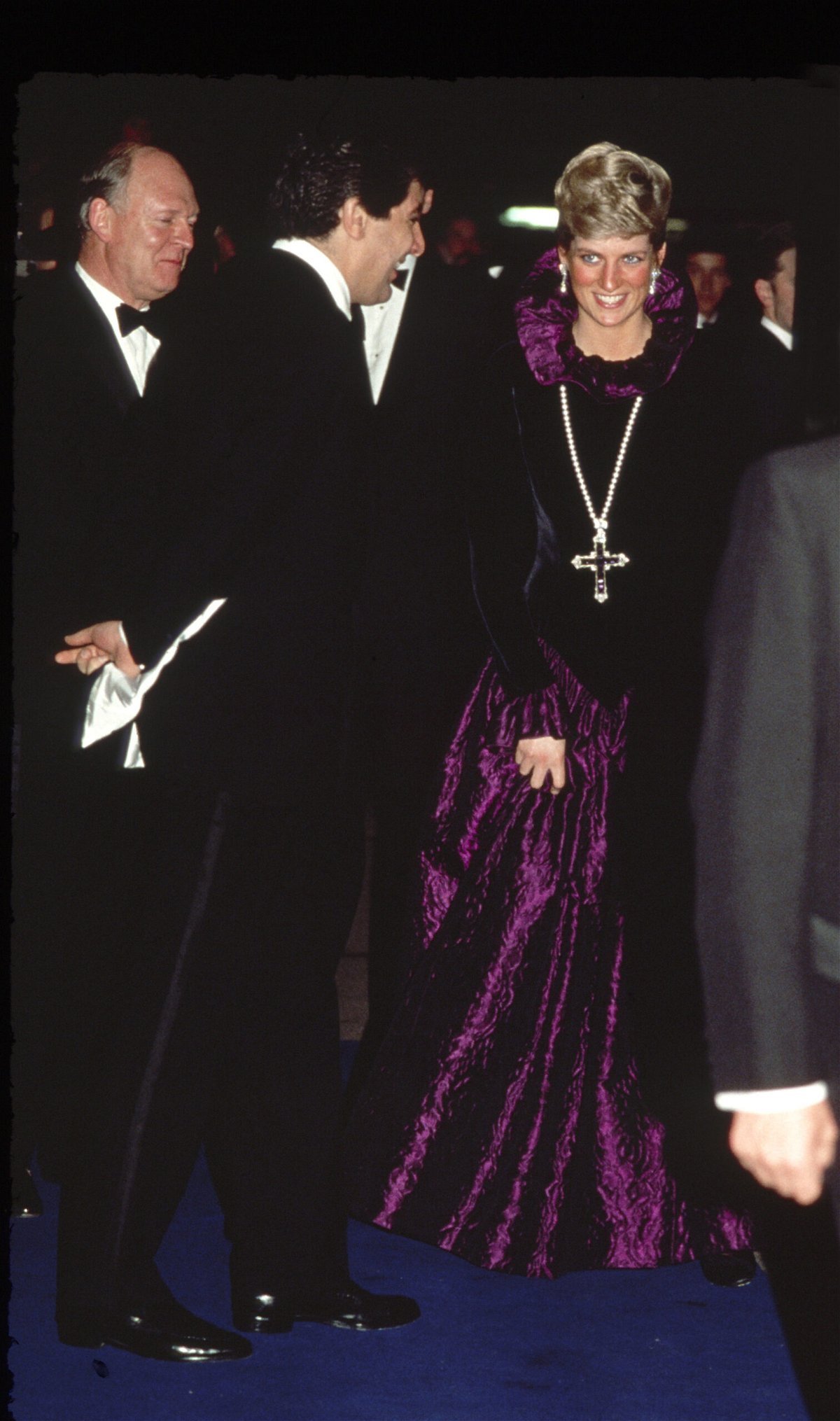 <i>Tim Graham Photo Library/Getty Images</i><br/>Princess Diana famously wore the pendant to a charity gala in October 1987.
