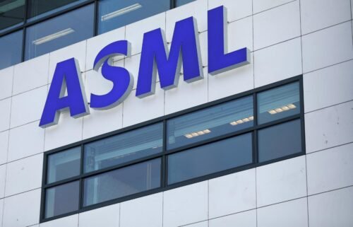ASML says 'rules are being finalized' on chip export controls to China. ASML logo is seen at the company's headquarters in Eindhoven