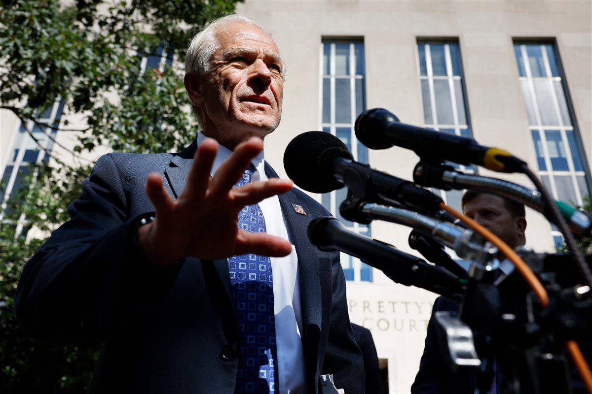 <i>Chip Somodevilla/Getty Images</i><br/>A federal judge on January 27 delayed the contempt of Congress trial for former Donald Trump adviser Peter Navarro