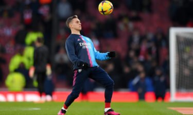 Leandro Trossard made his Arsenal debut on Sunday.