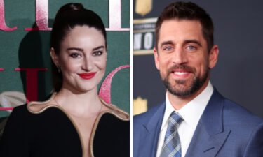 Shailene Woodley opens up about her relationship with Green Bay Packers quarterback Aaron Rodgers.