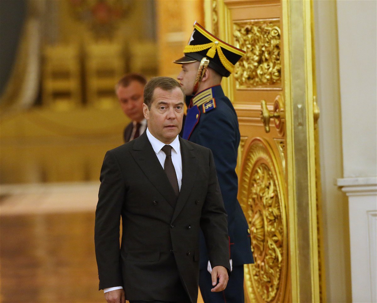 <i>Mikhail Svetlov/Getty Images</i><br/>Dmitry Medvedev