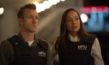Scott Caan and Dania Ramirez in the Fox drama "Alert: Missing Persons Unit."