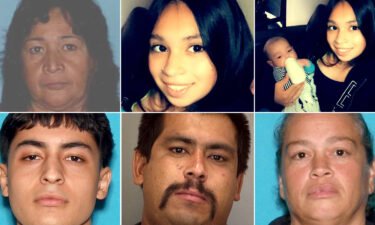 The victims of the "cartel-style execution" are (top left): Rosa Parraz
