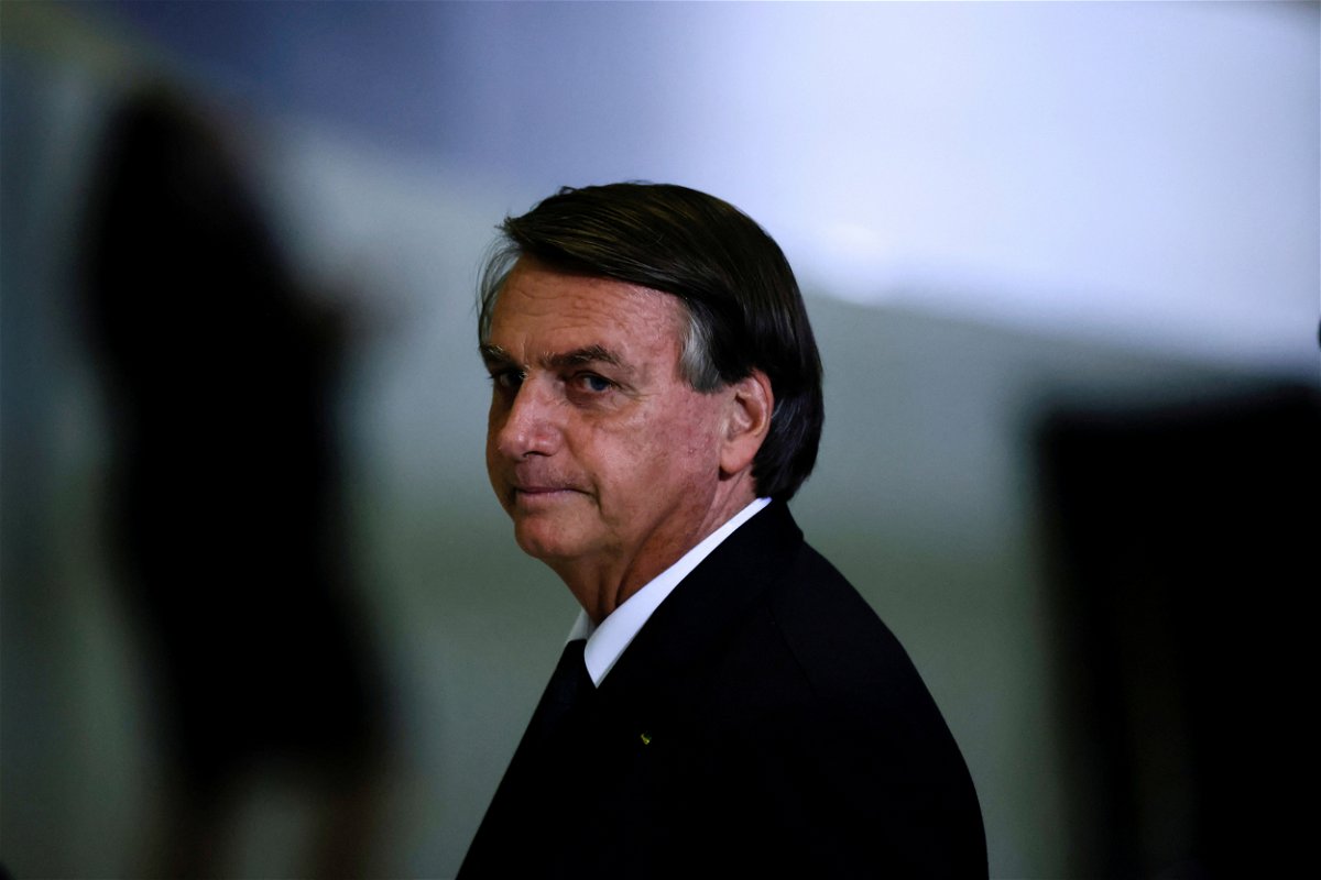 <i>Ueslei Marcelino/Reuters/FILE</i><br/>Jair Bolsonaro looks on after a ceremony about the National Policy for Education at the Planalto Palace in Brasilia