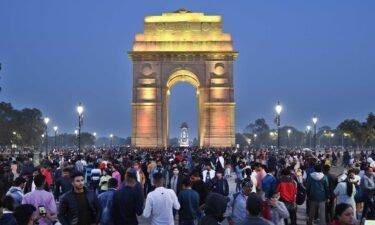 India is set to become the world's most populous country. A huge crowd here thronged India Gate on New Year's Eve on December 31