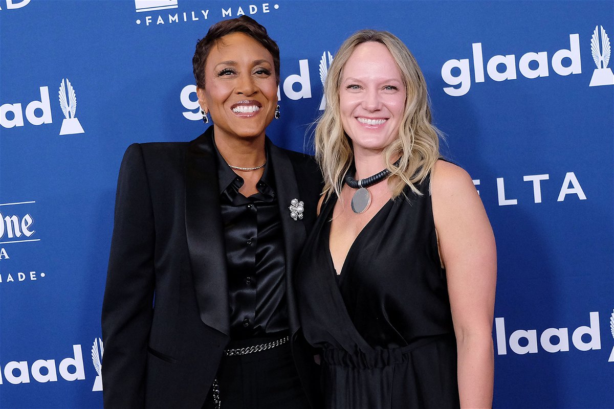 <i>Kristina Bumphrey/Starpix/Shutterstock</i><br/>Robin Roberts and Amber Laign are pictured here in 2018. Roberts plans to marry her longtime partner this year.