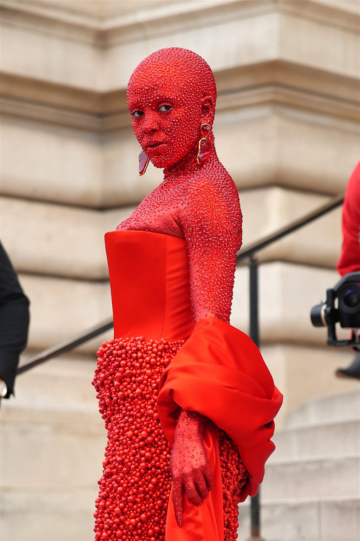 <i>Jacopo Raule/Getty Images</i><br/>Doja Cat attends the Schiaparelli Haute Couture Spring Summer 2023 show as part of Paris Fashion Week on January 23