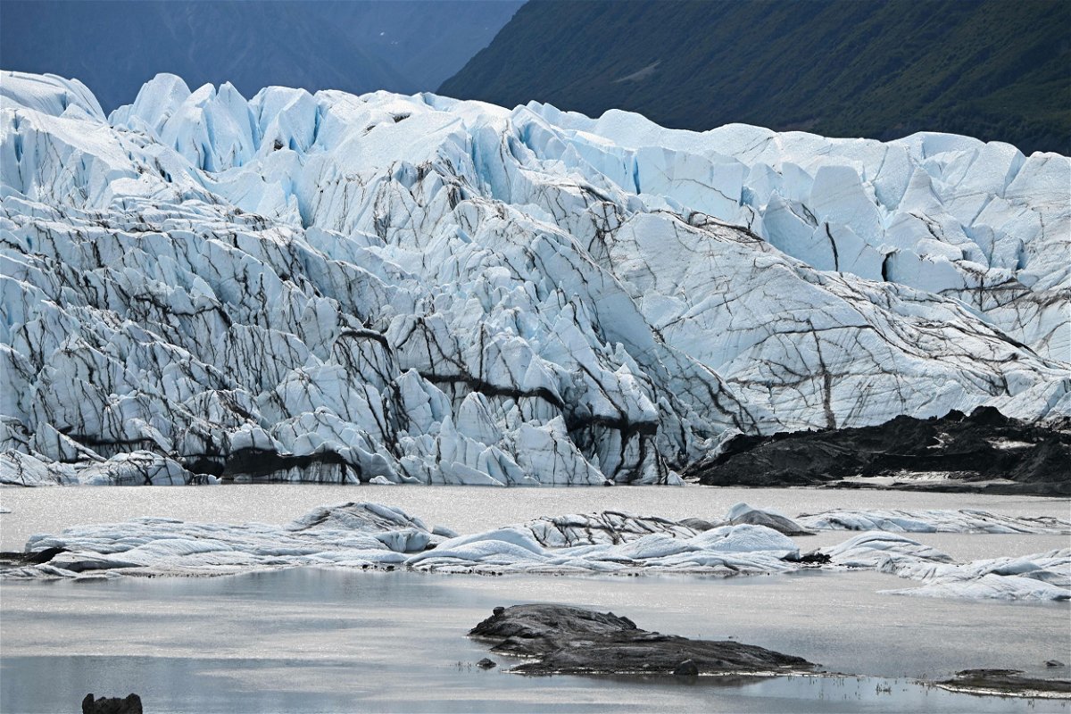 <i>Patrick T. Fallon/AFP/Getty Images</i><br/>The Federal Reserve is testing how climate change could hurt big banks. Pictured is the Matanuska Glacier