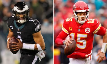 Jalen Hurts and Patrick Mahomes will go head-to-head at this year's Super Bowl.