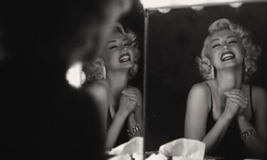 Ana de Armas as Marilyn Monroe in "Blonde."