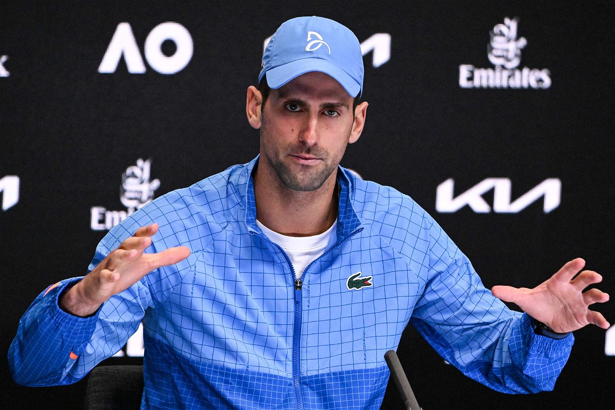 <i>William West/AFP/Getty Images</i><br/>Novak Djokovic said his father