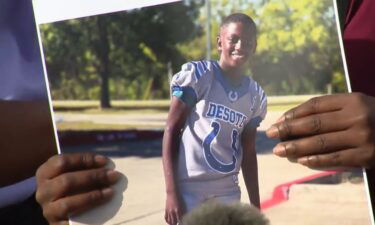 A boy has died and a girl is injured after an on-campus shooting at Lamar High School on Monday.