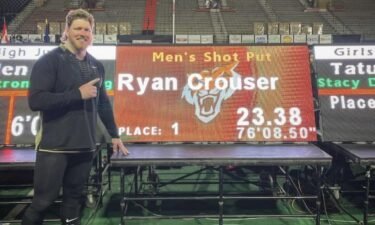 Crouser Breaks World Record
