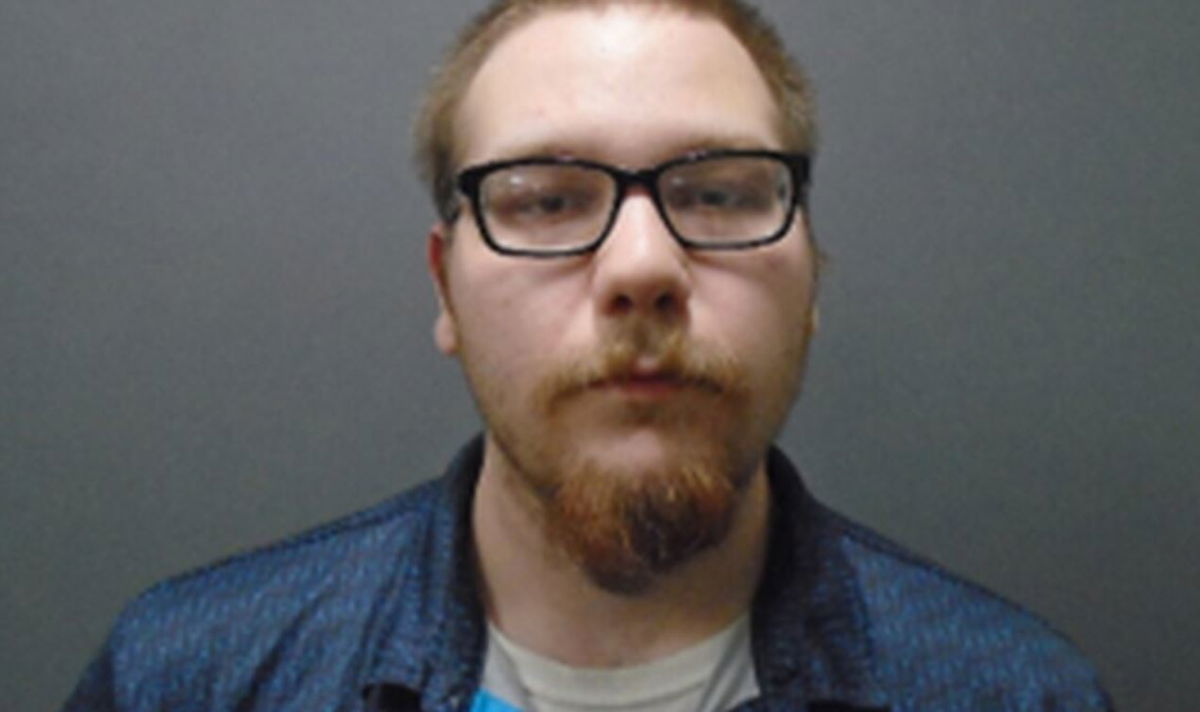 <i>Plainfield police/WFSB</i><br/>Brett White was charged with breach of peace after he admitted to using racial slurs toward the Woodstock Academy Basketball team at a Wendy's in Plainfield on February 9.