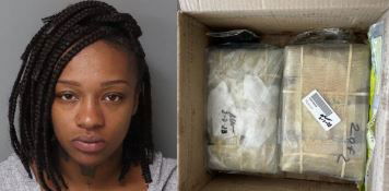 <i>Lancaster County Sheriff/WHNS</i><br/>The Lancaster County Sheriff's Office is investigating after Quanisha Manago had $180K worth of cocaine shipped to a home.
