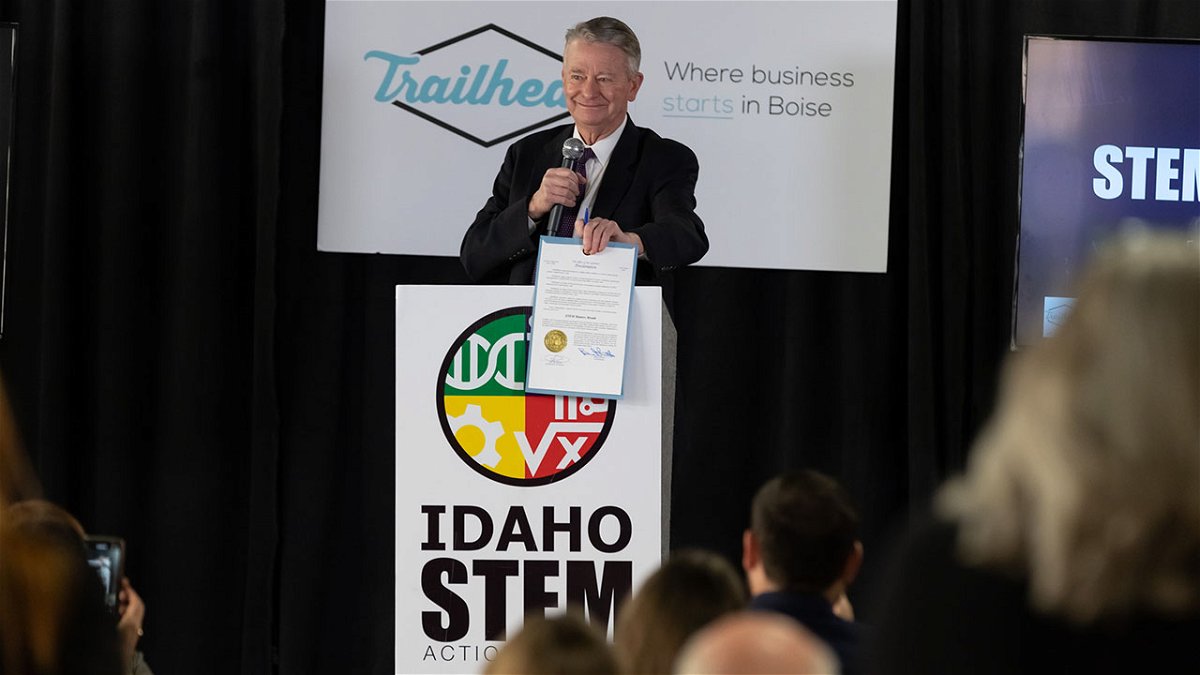 Idaho Gov. Brad Little declared February 2023 STEM Matters Month during a kickoff event Idaho STEM Action Center hosted Wednesday at the Boise co-working space Trailhead. STEM Matters has morphed over eight years from a one-day celebration at the Idaho Capitol to a monthlong statewide observance during February this year. 