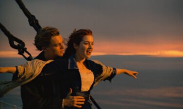 (From left) Leonardo DiCaprio and Kate Winslet are seen here in 'Titanic.'