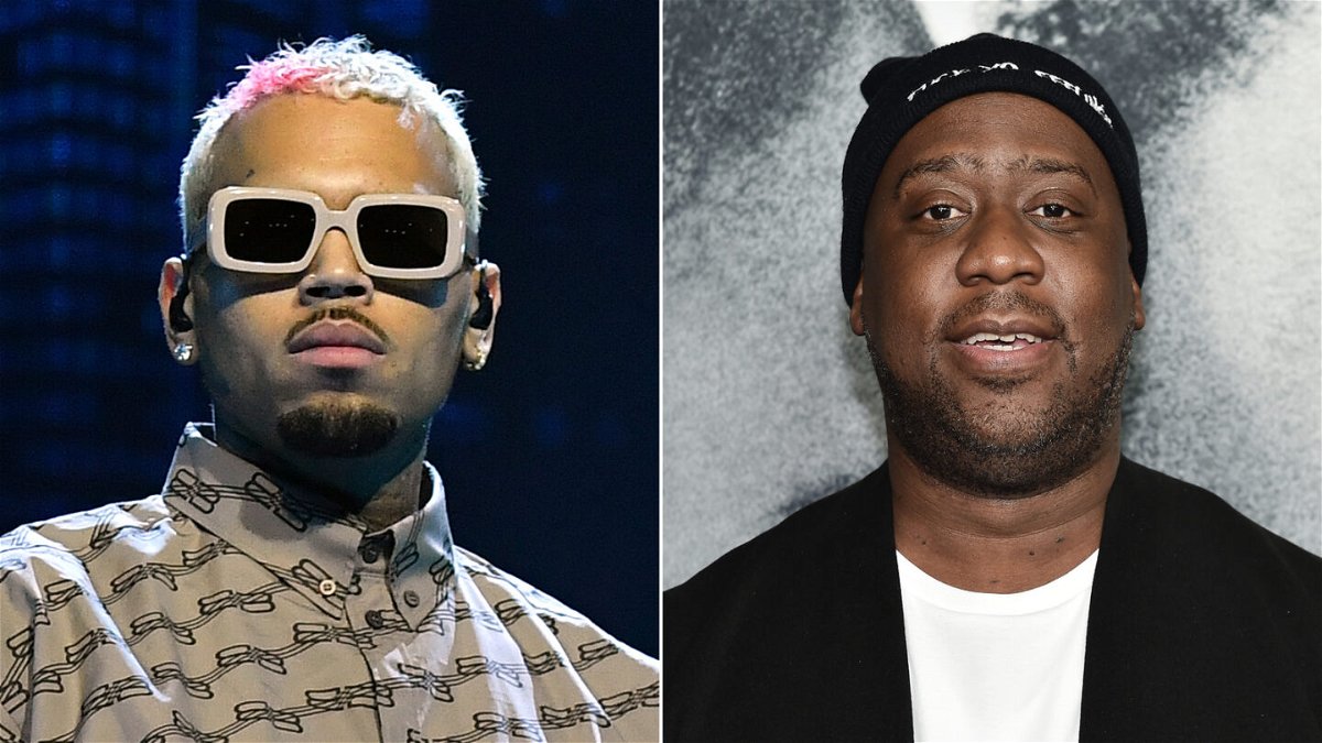<i>Getty</i><br/>Chris Brown apologizes to Robert Glasper for online outburst after he lost the Grammy for best R&B album to Glasper.
