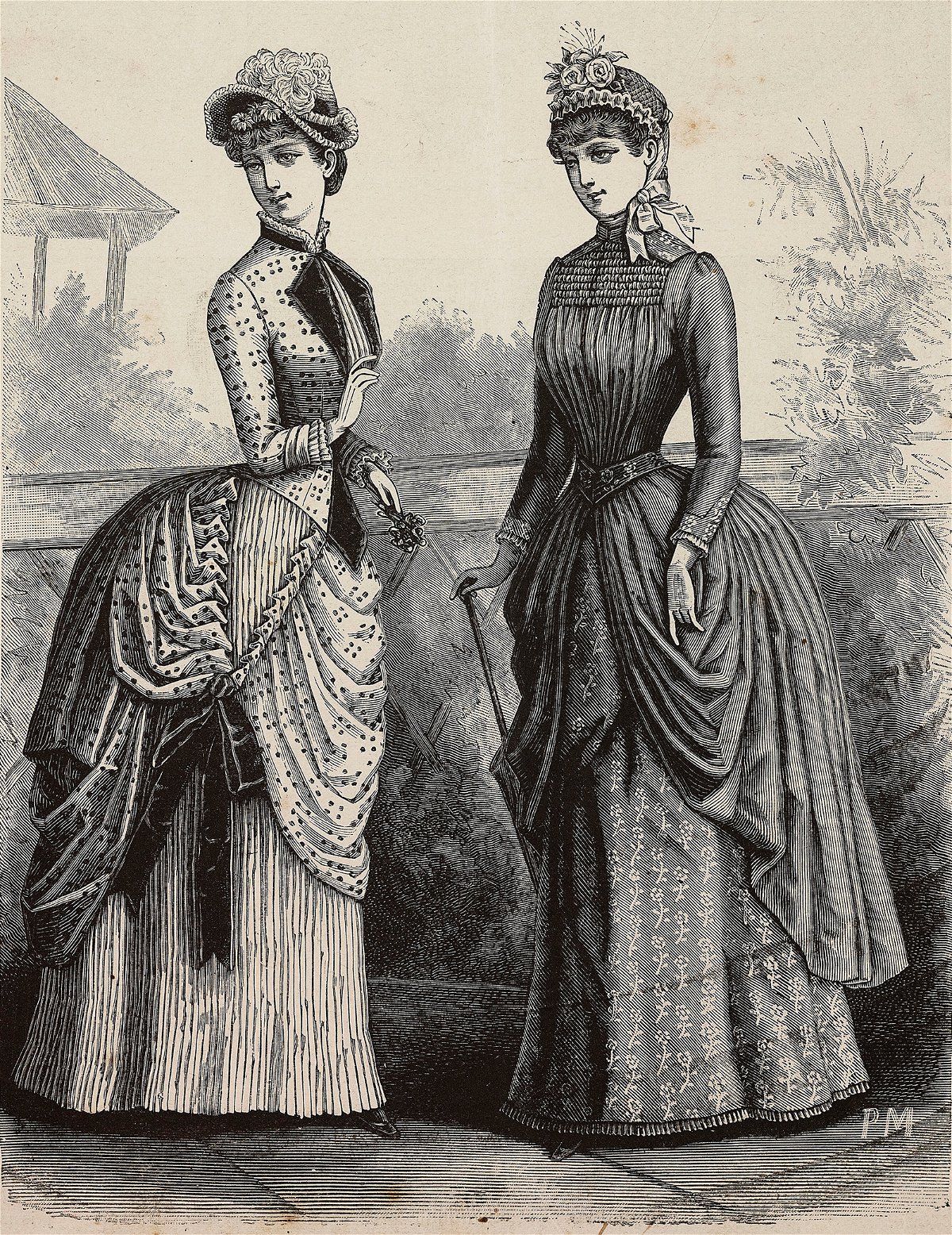 <i>De Agostini Editorial/Getty Images</i><br/>Journalist Heather Radke highlights the bustle garment popular in the 19th century.