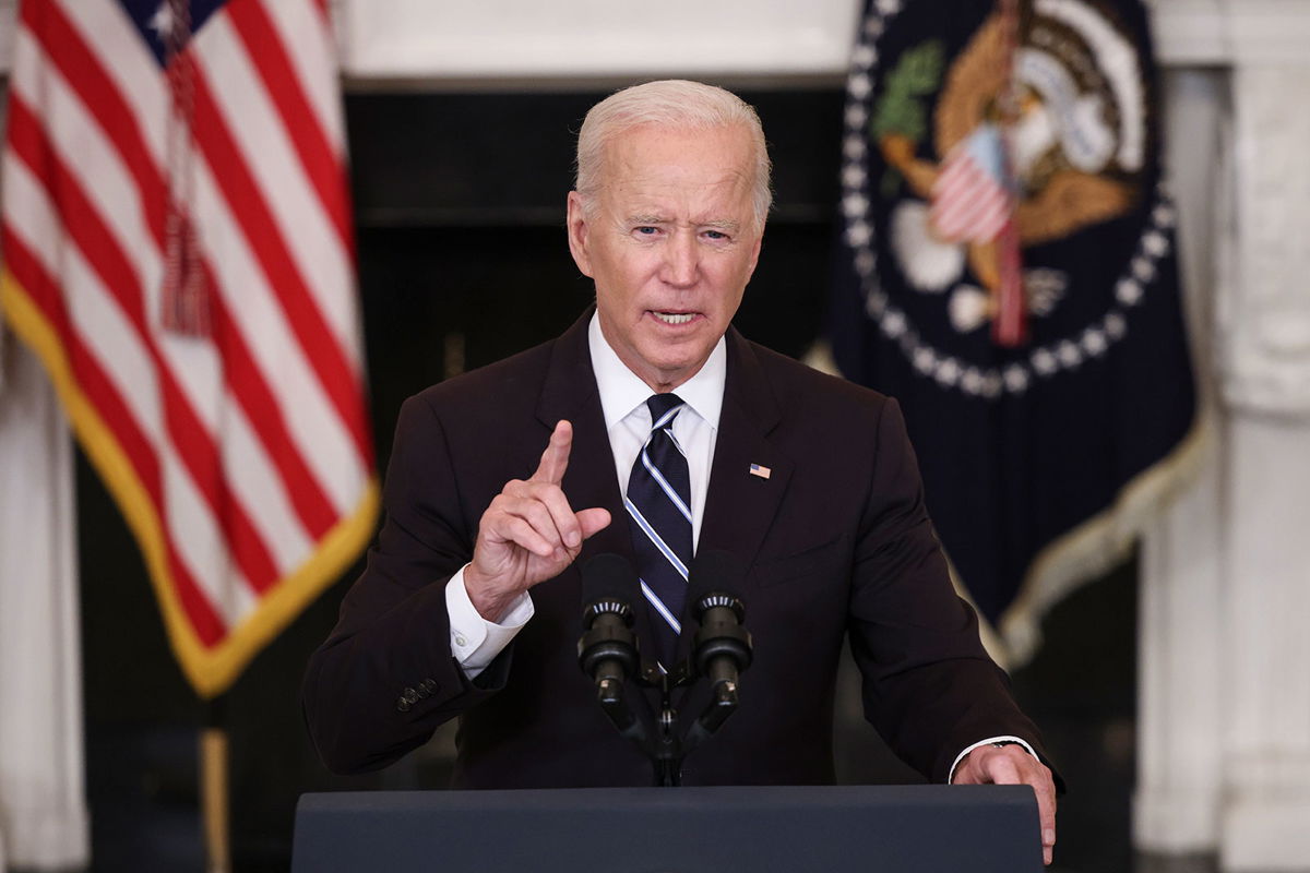 <i>Kevin Dietsch/Getty Images</i><br/>President Joe Biden is not expected to give a Super Bowl interview with Fox on Sunday.