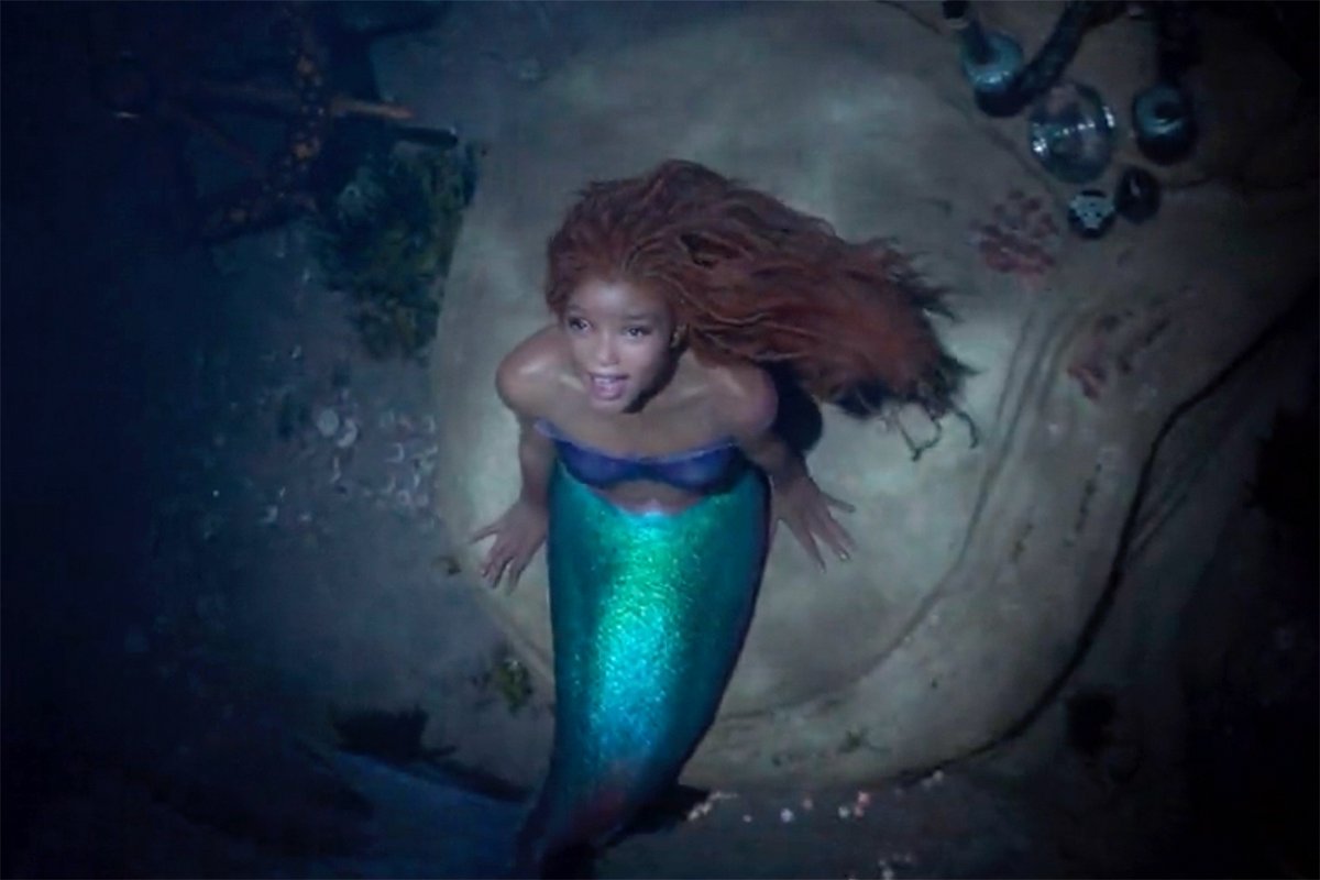<i>Disney</i><br/>Halle Bailey talks about 'The Little Mermaid' backlash in a new interview.