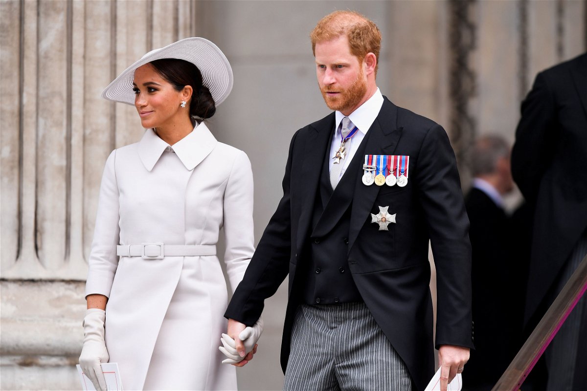 <i>Toby Melville/Pool/Reuters</i><br/>Prince Harry and Meghan