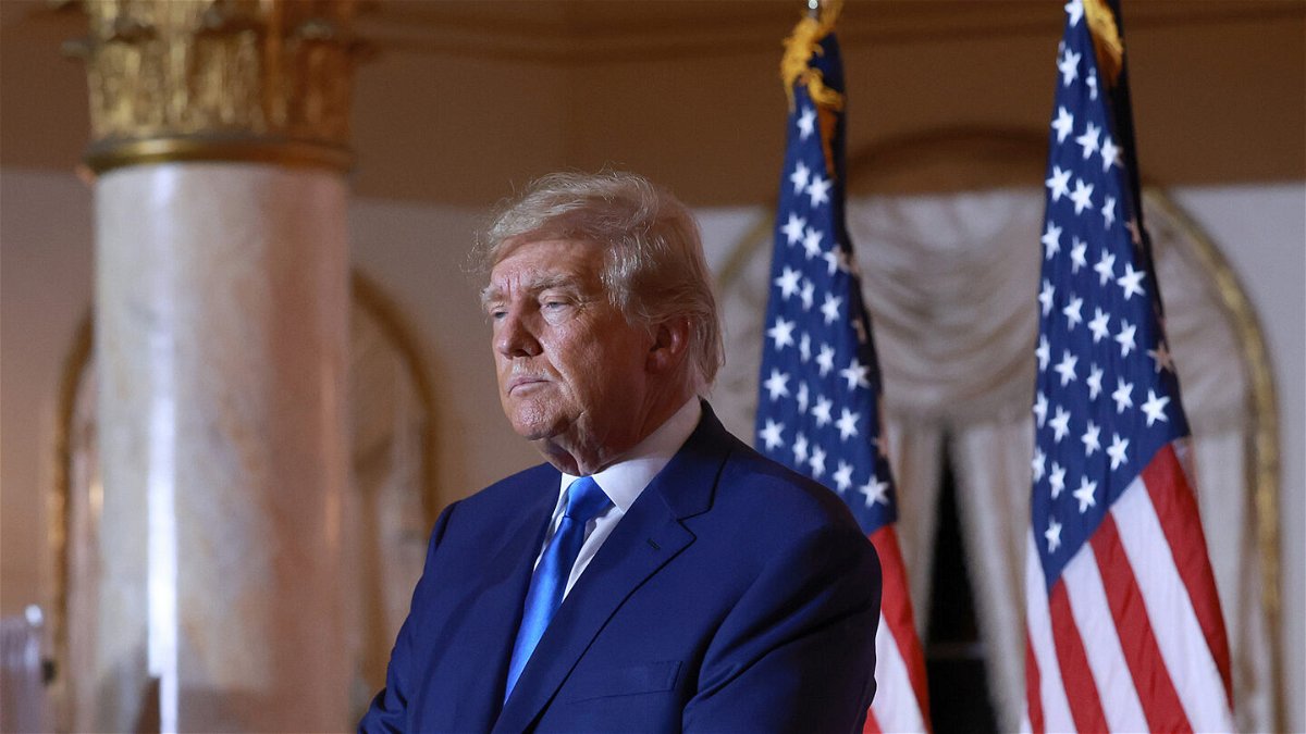 <i>Joe Raedle/Getty Images</i><br/>Former President Donald Trump