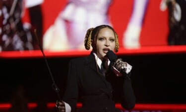 Madonna at the 65th annual Grammy Awards on February 5