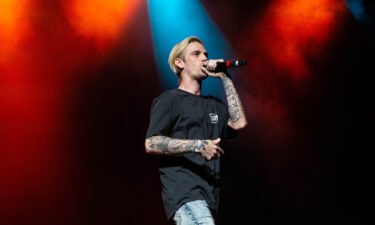 Aaron Carter performs during the Pop 2000 Tour at H-E-B Center in Texas on May 17