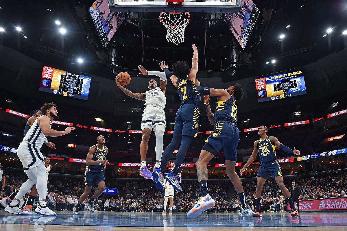 <i>Justin Ford/Getty Images</i><br/>The incident occurred after the game between the Indiana Pacers and the Memphis Grizzlies on January 29.
