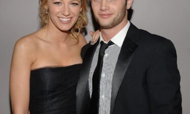 Blake Lively and Penn Badgley attend the Nina Ricci After Party For Met Ball in New York on May 5