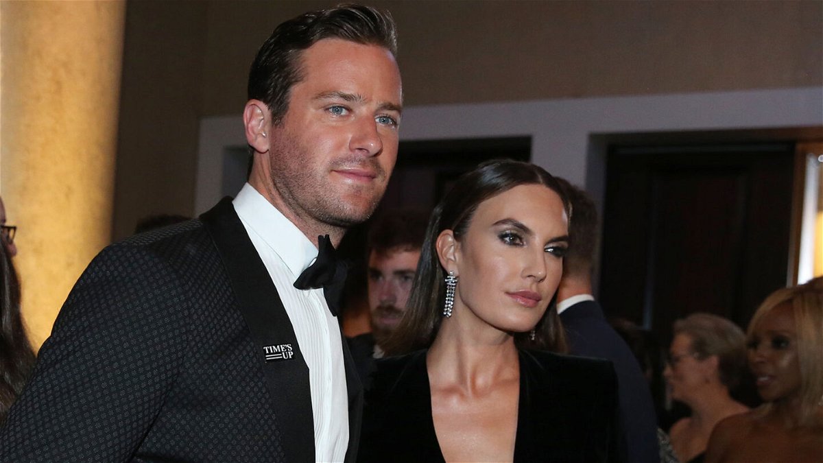 <i>Lucy Nicholson/Reuters/FILE</i><br/>Armie Hammer's ex-wife Elizabeth Chambers is set to host and executive produce a series about toxic relationships. Hammer and Chambers are pictured here in 2018.