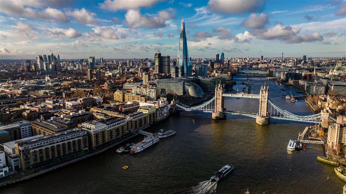 <i>Manuel Romano/NurPhoto/Getty Images</i><br/>The Bank of England said last week that it expected the UK economy to contract in 2023. Pictured is an aerial image of London.