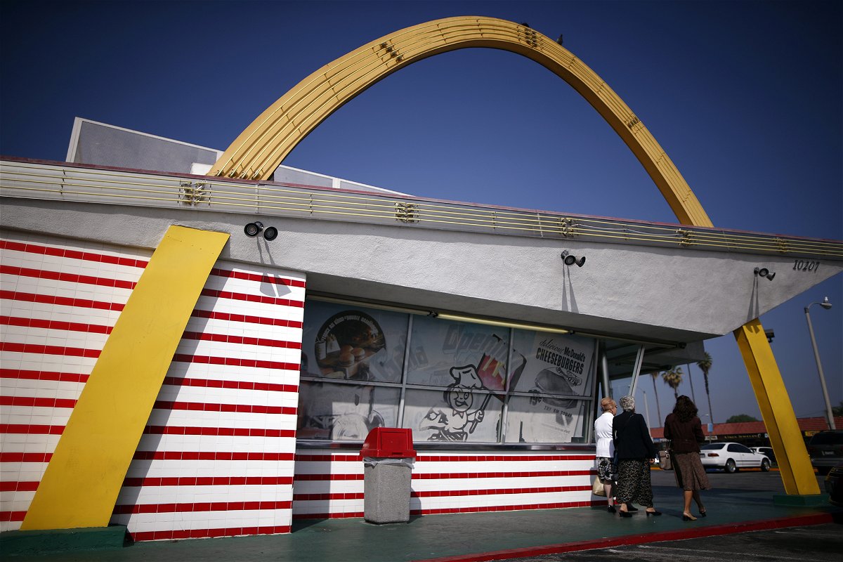 <i>Lucy Nicholson/Reuters</i><br/>A historic 1950's McDonald's restaurant in Downey