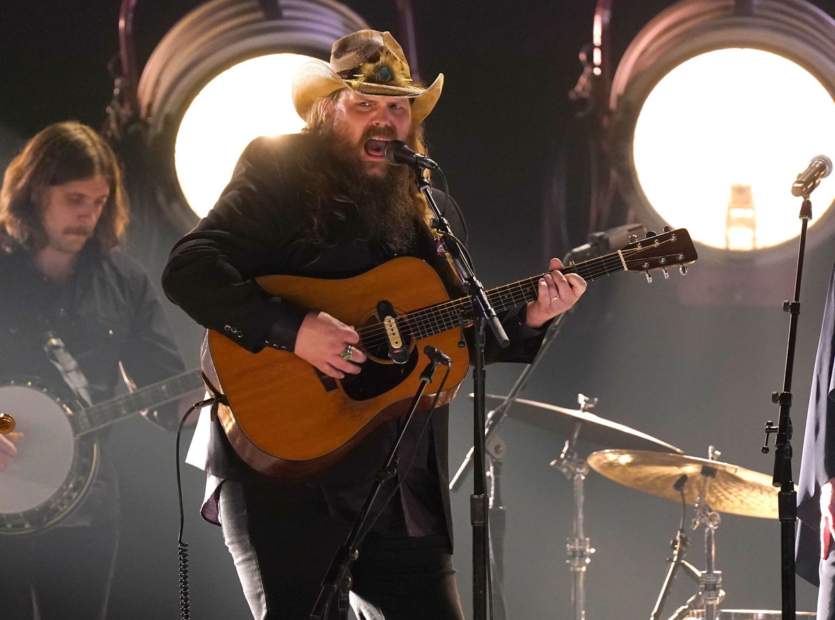 <i>Mark Humphrey/Invision/AP</i><br/>Grammy-winning country music artist Chris Stapleton has been tapped to sing the national anthem.