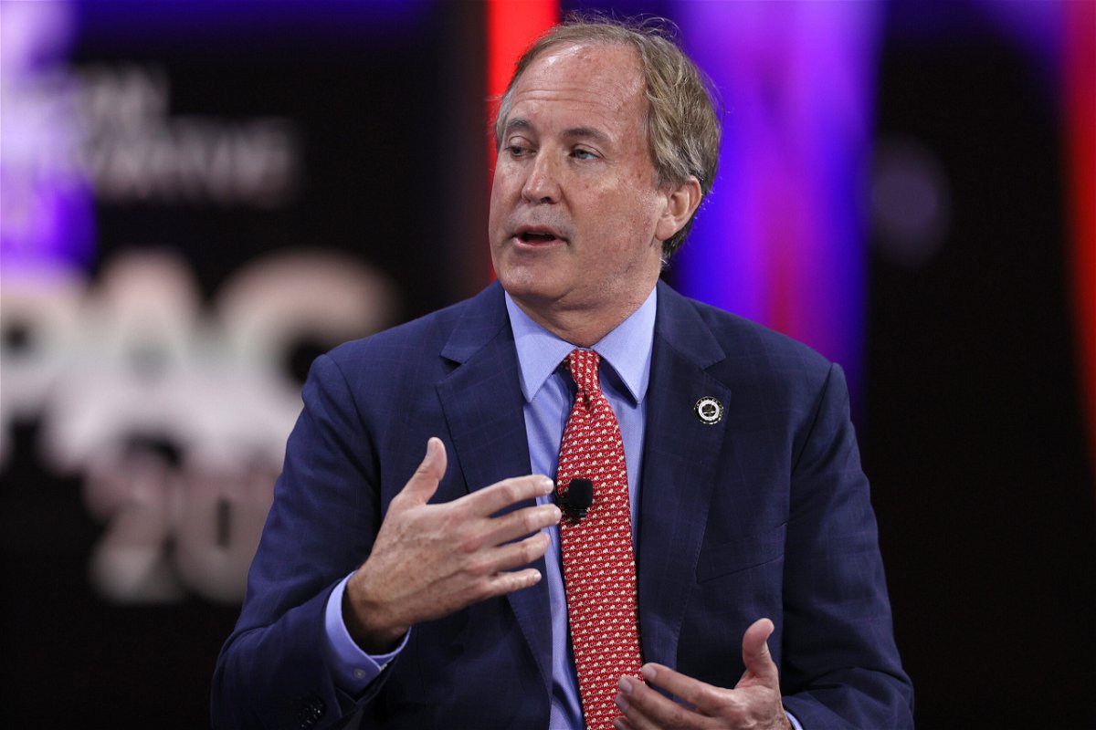 <i>Joe Raedle/Getty Images</i><br/>Texas Attorney General Ken Paxton speaks at the Conservative Political Action Conference in Orlando