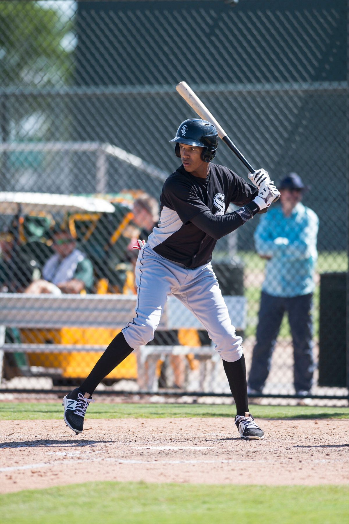 <i>Zachary Lucy/Four Seam Images via AP/FILE</i><br/>Chicago White Sox outfielder Anderson Comas