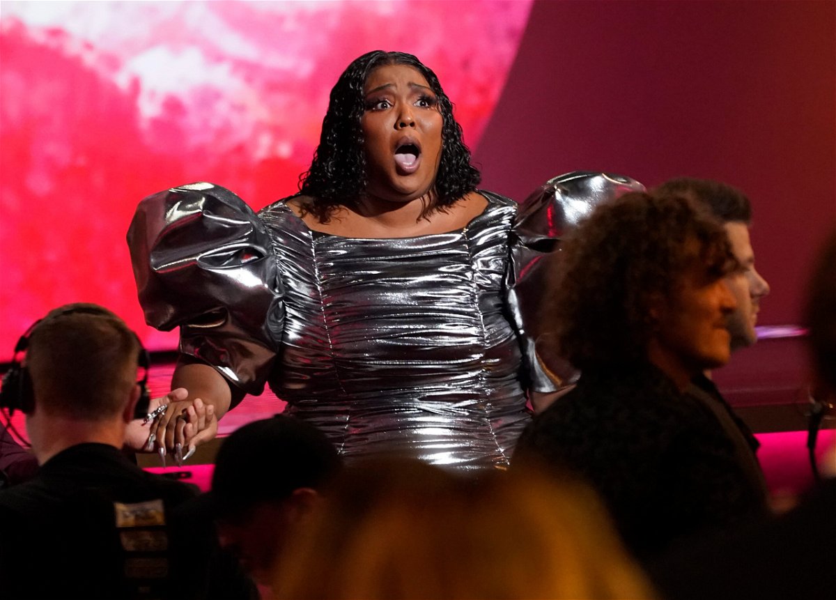 <i>Chris Pizzello/Invision/AP</i><br/>Lizzo gave an effervescent acceptance speech for record of the year