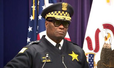 Chicago Police Superintendent David Brown is pictured here on February 10.