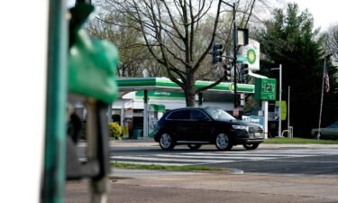 BP's annual profit more than doubled last year to an all-time high of nearly $28 billion. Pictured is a BP gas station in Washington