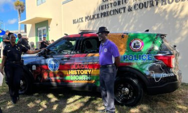 Miami police unveiled a Black History Month-inspired vehicle wrap featuring the pan-African colors that some activists have criticized as tone deaf.