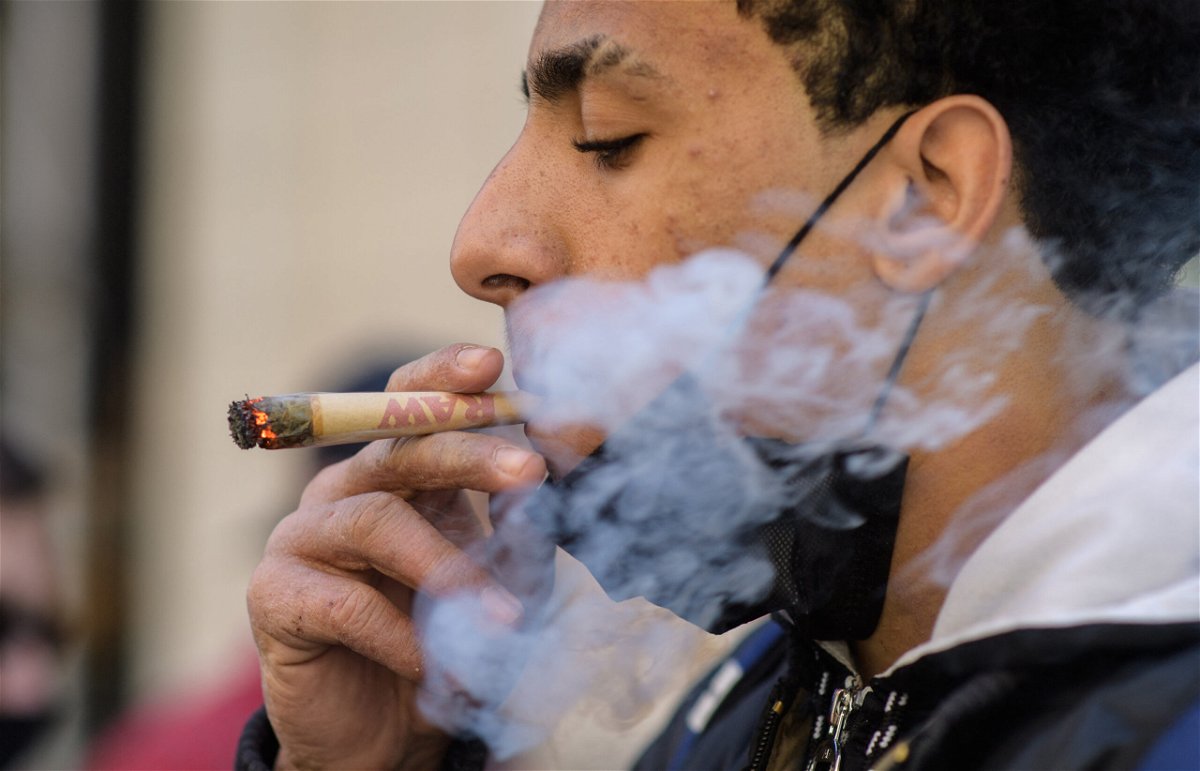 <i>Angela Weiss/AFP/Getty Images</i><br/>Marijuana increases heart rate and blood pressure immediately after use