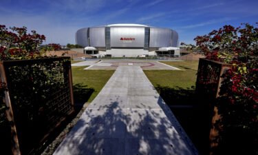Super Bowl's ticket prices are declining but they will still cost you thousands of dollars. State Farm Stadium (pictured here) will host the NFL Super Bowl LVII football game on Sunday