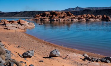 The Lake Powell Pipeline would supply water to Utah's Sand Hollow Reservoir