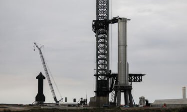 SpaceX workers on February 8 made final adjustments to Starship's orbital launch mount
