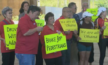 Roadway safety advocates met at the Hawaii capitol today to discuss upcoming efforts for safer streets throughout Hawaii --among them was the mom of hit-and-run victim Sara Yara.