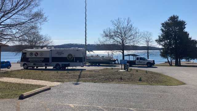 <i>KHBS</i><br/>Search crews are back out on Beaver Lake looking for a father and son who were reported missing Thursday during a kayaking trip.