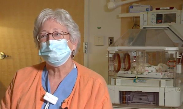 <i>WMTW</i><br/>Sandy Fournier was Winner's primary nurse. 